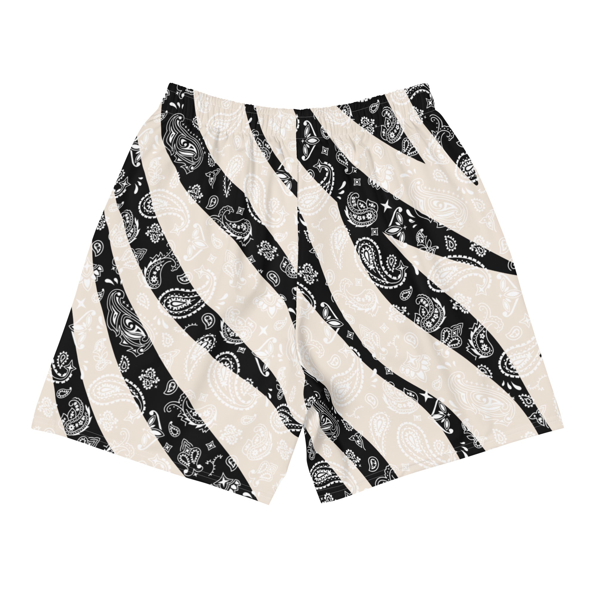 Paisley Zebra Athletic Shorts