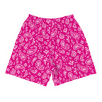 Paisley Pink Athletic Short