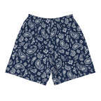 Paisley Navy Athletic Short