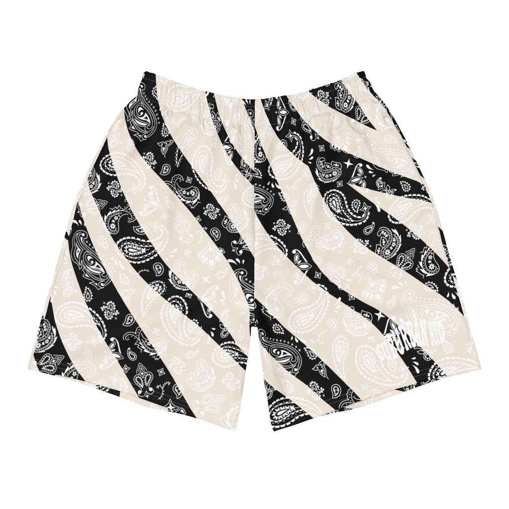 Paisley Zebra Athletic Shorts