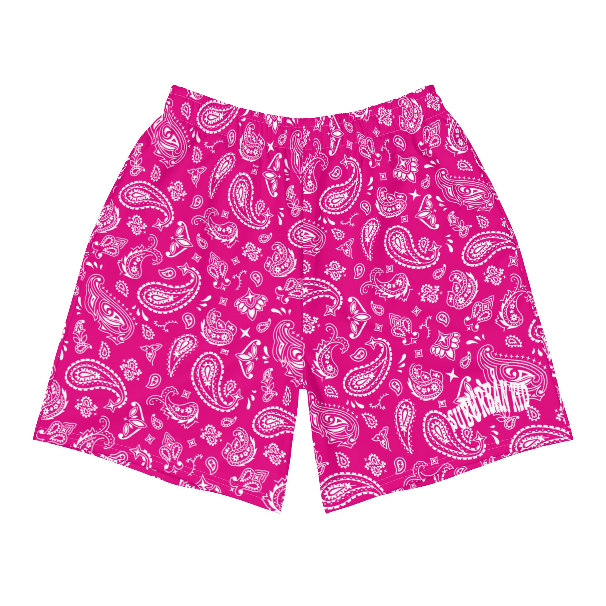 Paisley Pink Athletic Short